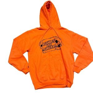ASSHOLES LIVE FOREVER Pullover Hoodie Graphic Mens